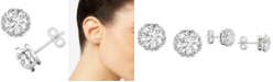 Macy's Diamond Stud Earrings (1 ct. t.w.) in 14k White Gold